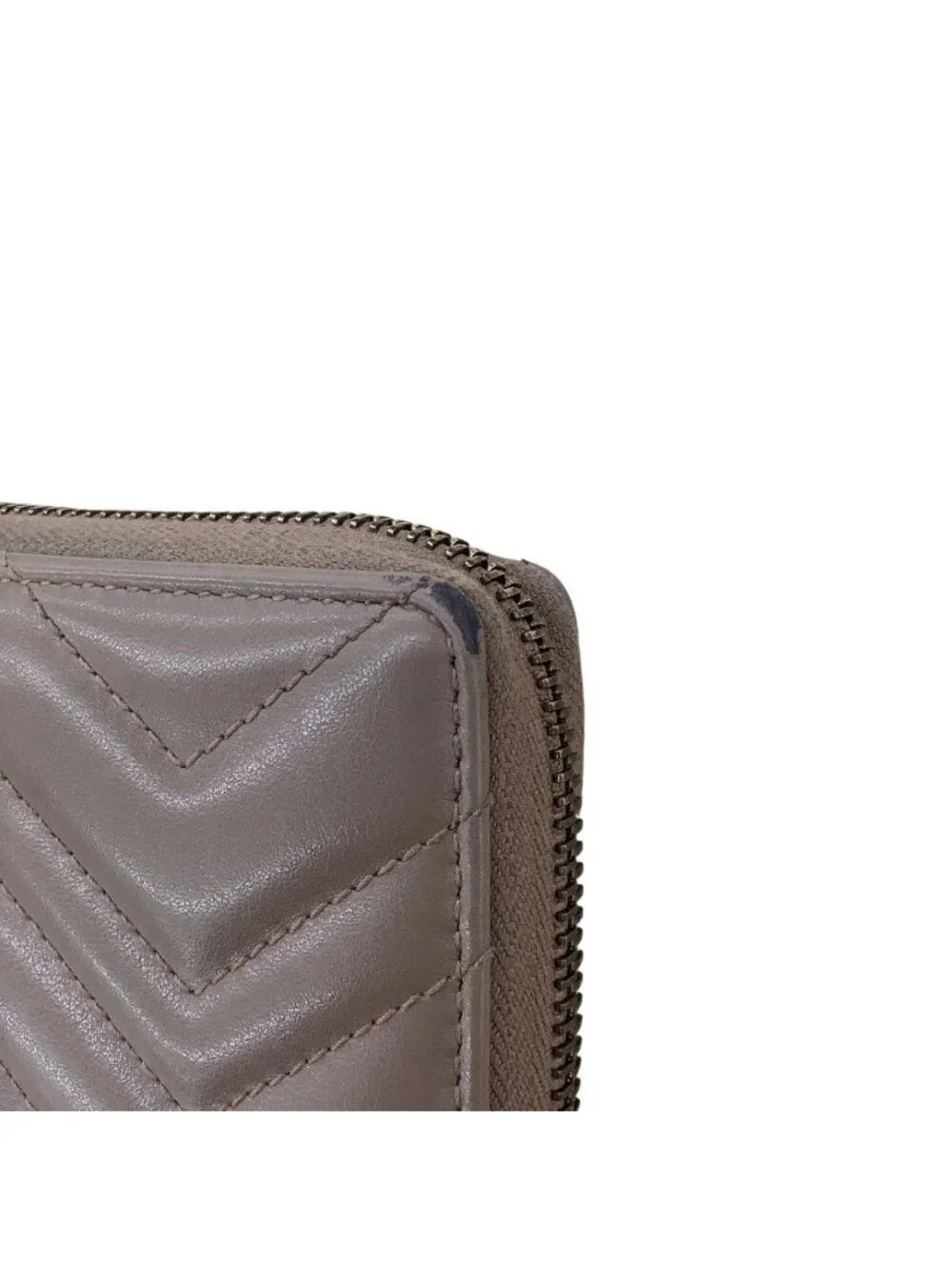 ★SOLD★ Gucci Wallet GG Marmont Pink Beige - Picture 7 of 10